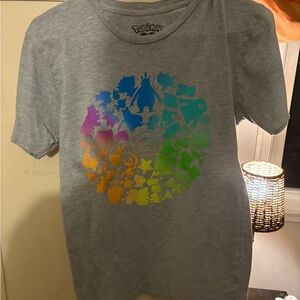 RARE Pokemon GO Fest 2019 Grey Bright Color Way Multicolored SMALL